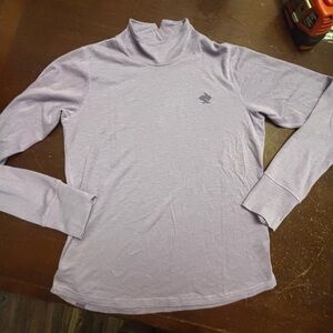 Purple rabbit born to be free athletic sporty top medium yoga workout casual